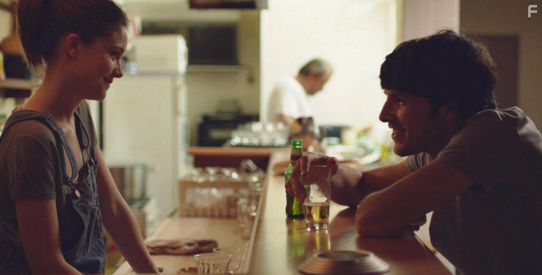 Colin Morgan and Audrey Bastien in Waiting for You (2017)