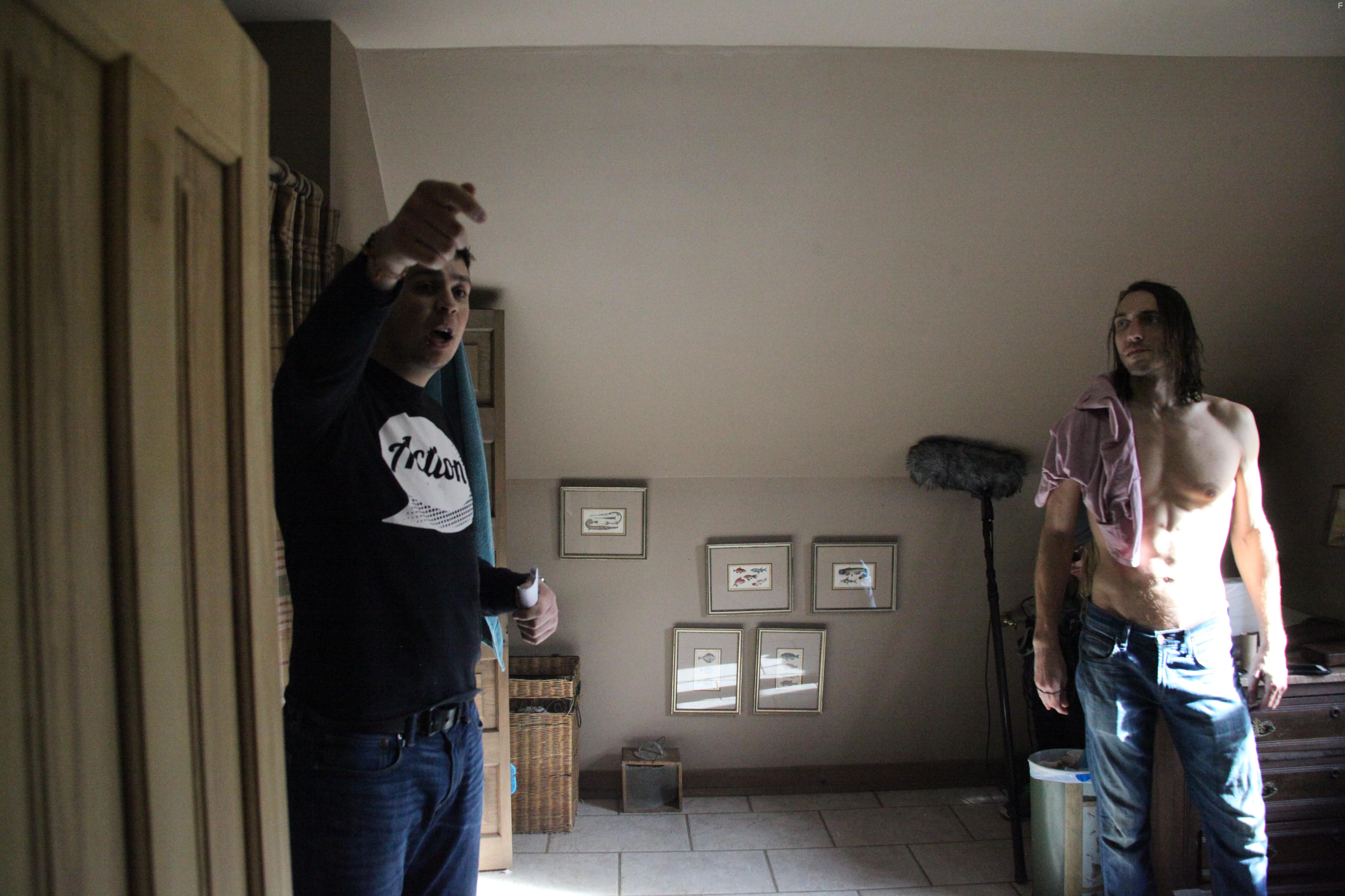 Jared Bankens and Kirby Voss in We All Think We're Special (2021)