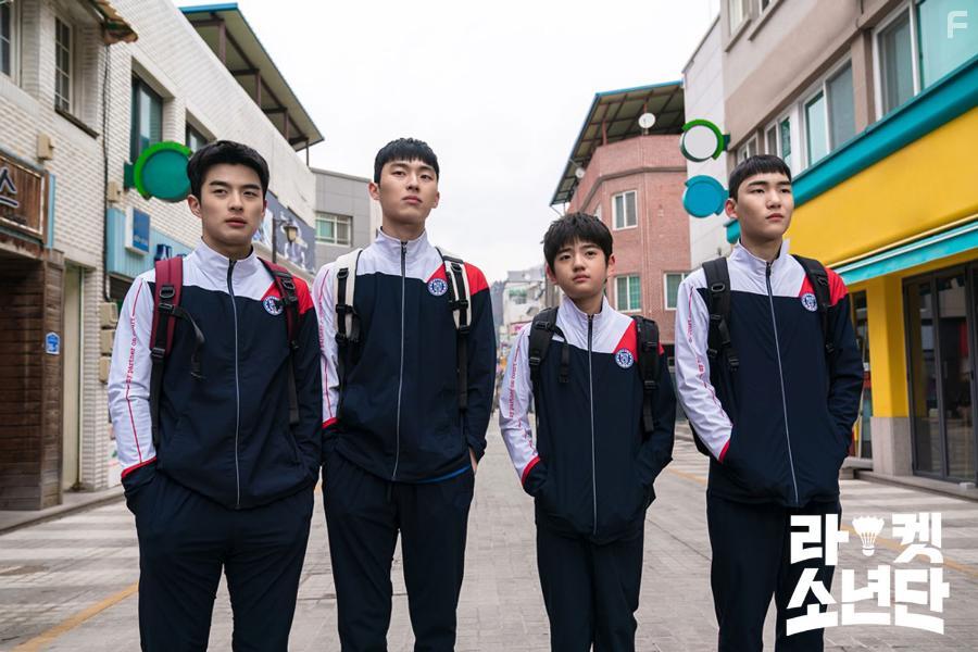 Choi Hyun-Wook, Kang-Hoon Kim, Sang-Yeon Son, and Tang Joon-sang in Raketsonyeondan (2021)