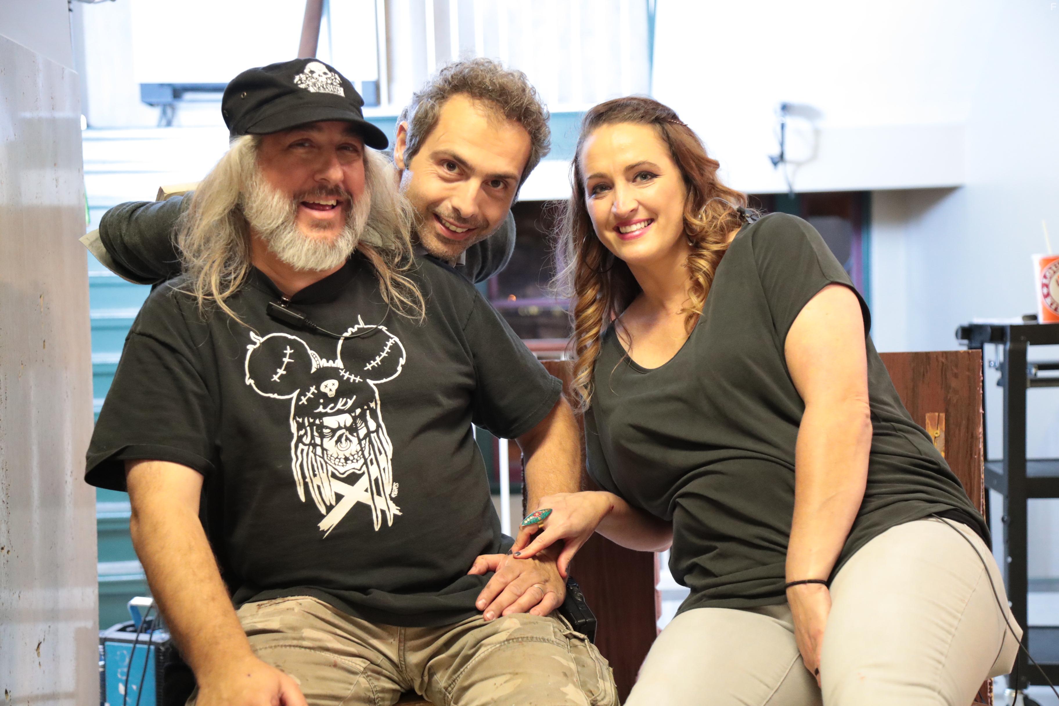 Ron Pardini, Andre Alfa, and Jill Chadwick in Rightful (2021)