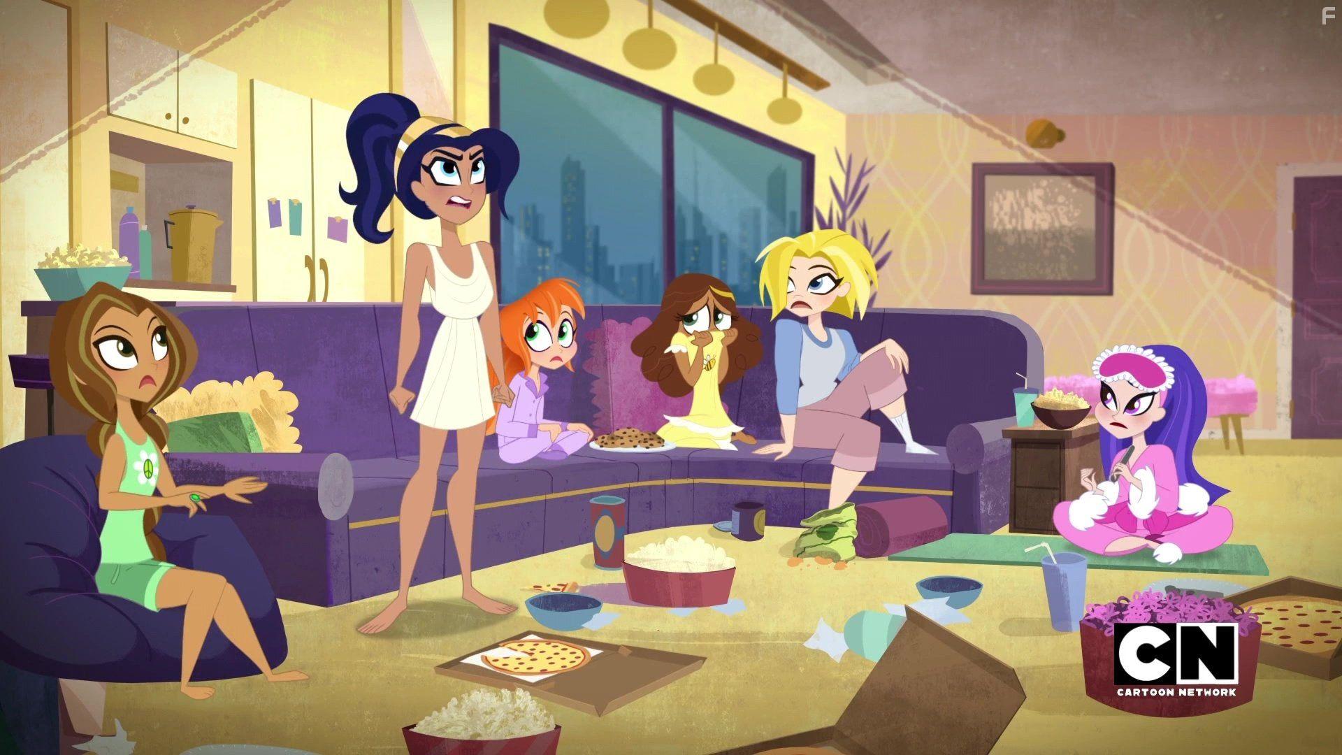 Nicole Sullivan, Tara Strong, Grey Griffin, Kari Wahlgren, Kimberly Brooks, and Myrna Velasco in DC Super Hero Girls: #AllyCat Part 1 (2020)