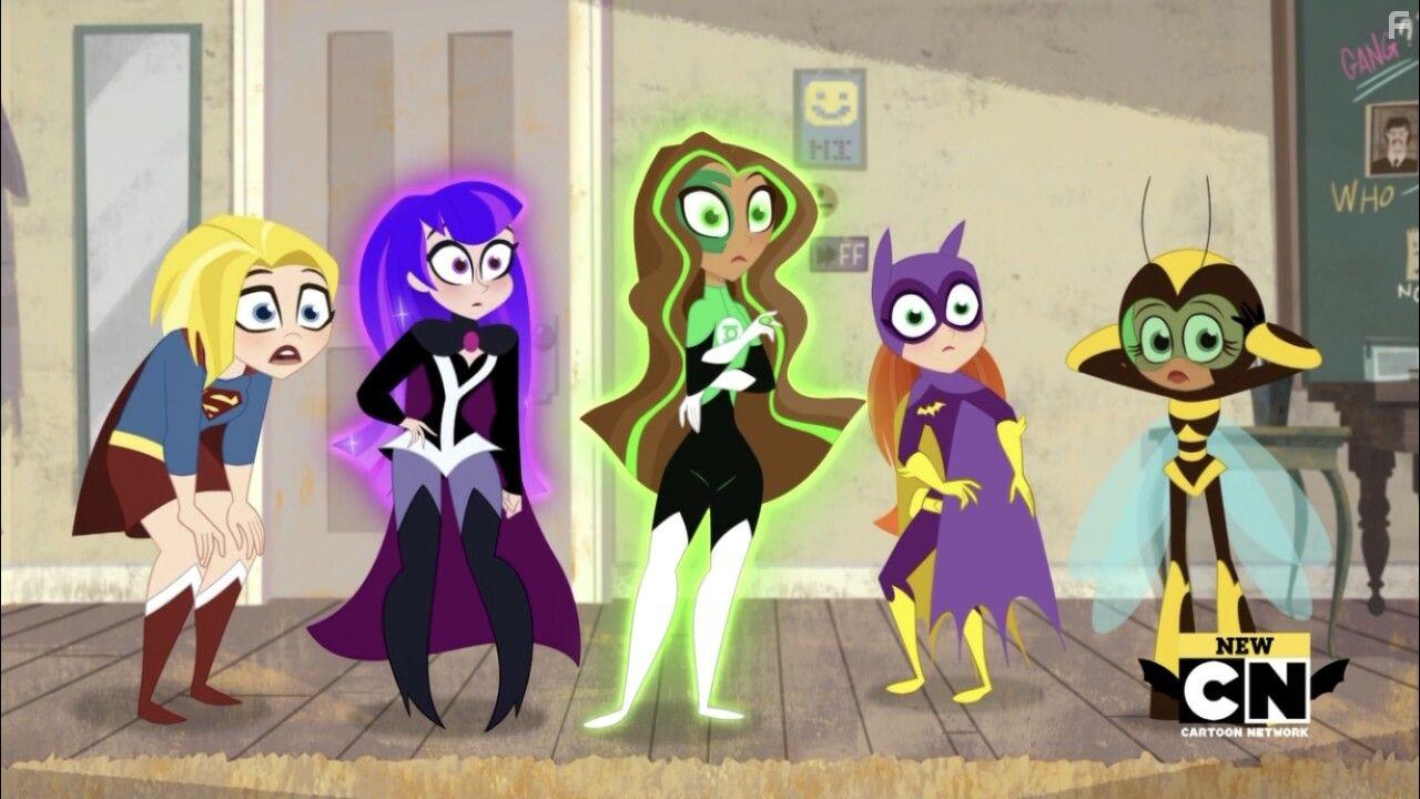 Nicole Sullivan, Tara Strong, Kari Wahlgren, Kimberly Brooks, and Myrna Velasco in DC Super Hero Girls (2019)