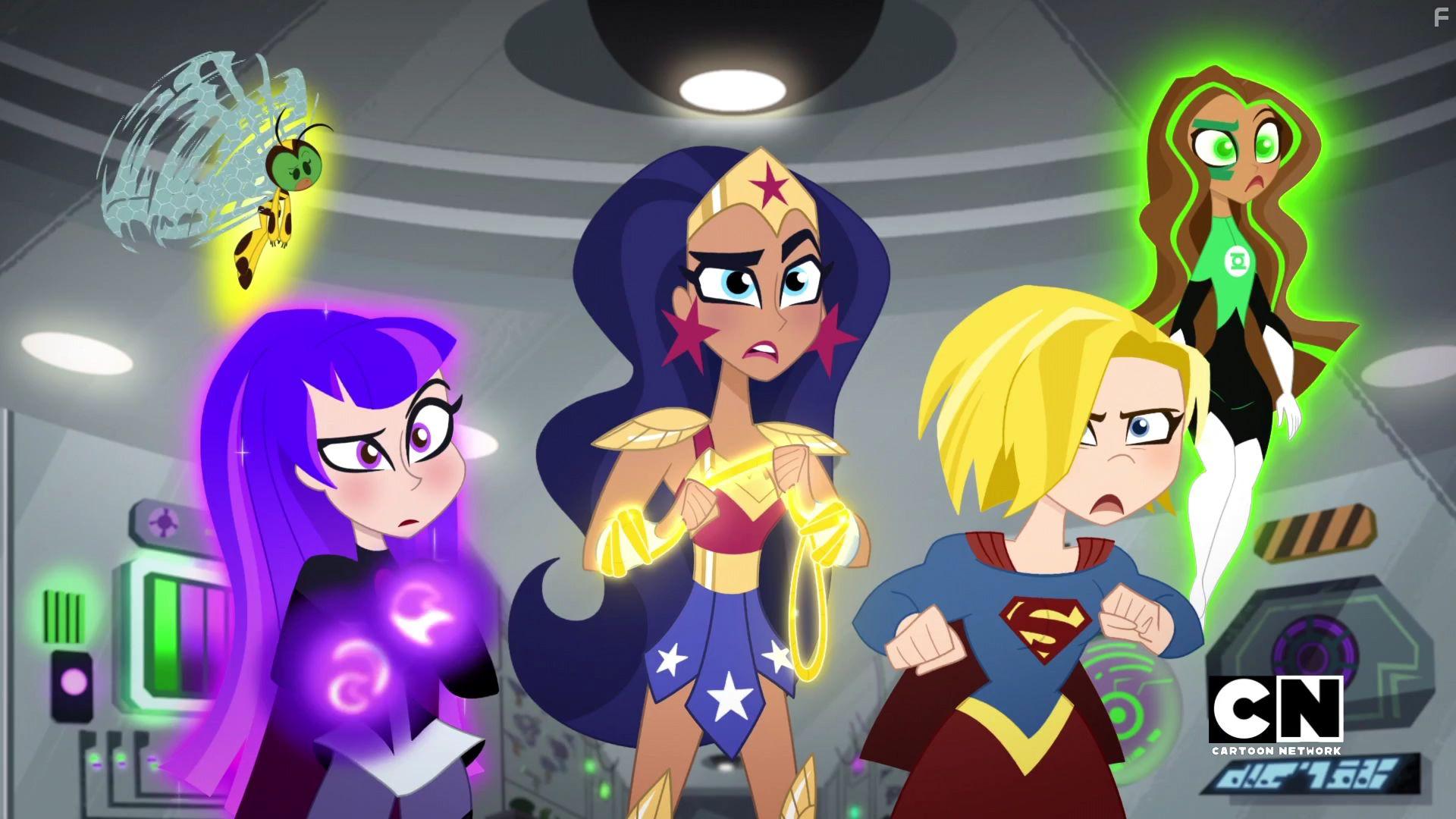 Nicole Sullivan, Grey Griffin, Kari Wahlgren, Kimberly Brooks, and Myrna Velasco in DC Super Hero Girls (2019)