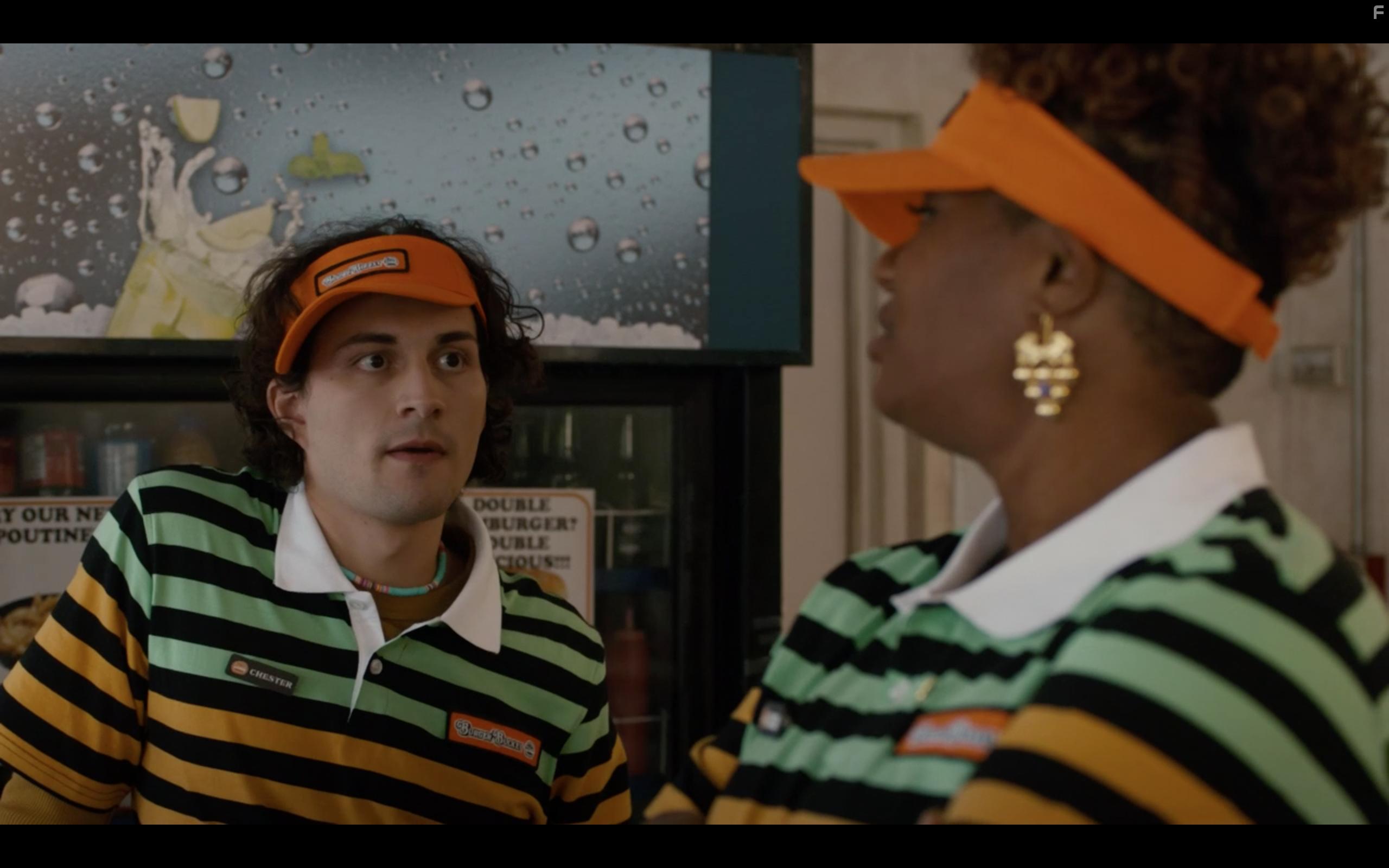 Adrienne C. Moore and Robert Bazzocchi in Pretty Hard Cases (2021)