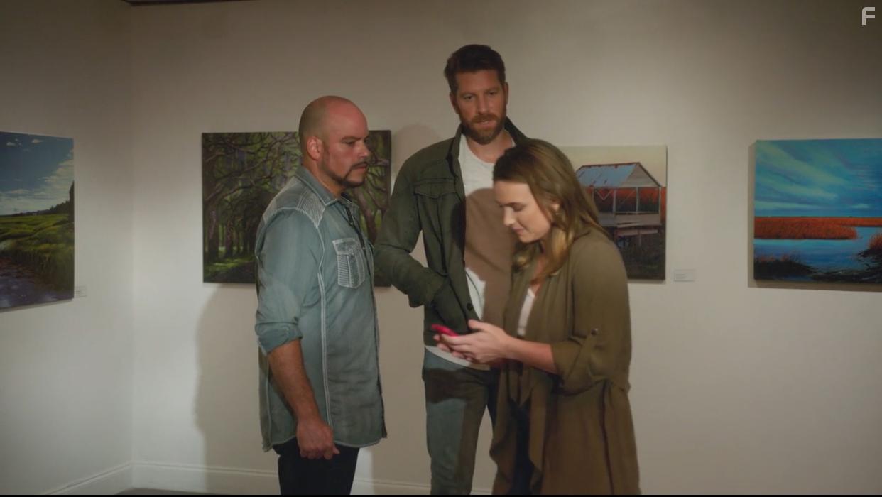 John William Wright, Zoe Cramond, and Rick Perez in Dating a Killer (2021)