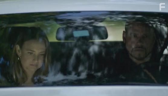 Zoe Cramond and Rick Perez in Dating a Killer (2021)