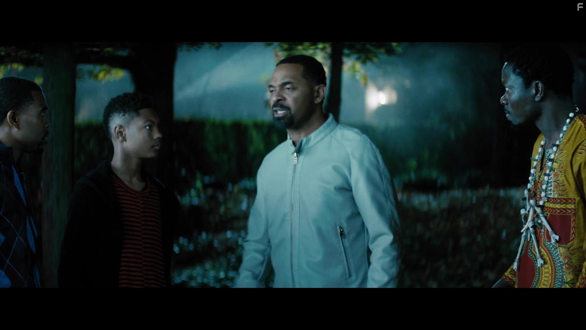 Michael Blackson, Mike Epps, Lil Duval, and Alex Henderson in The House Next Door (2021)