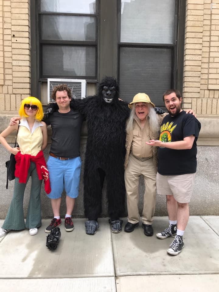 Bill Weeden, Kansas Bowling, Greg DeLiso, Addison Binek, and Stephen Albers in Psycho Ape! (2020)