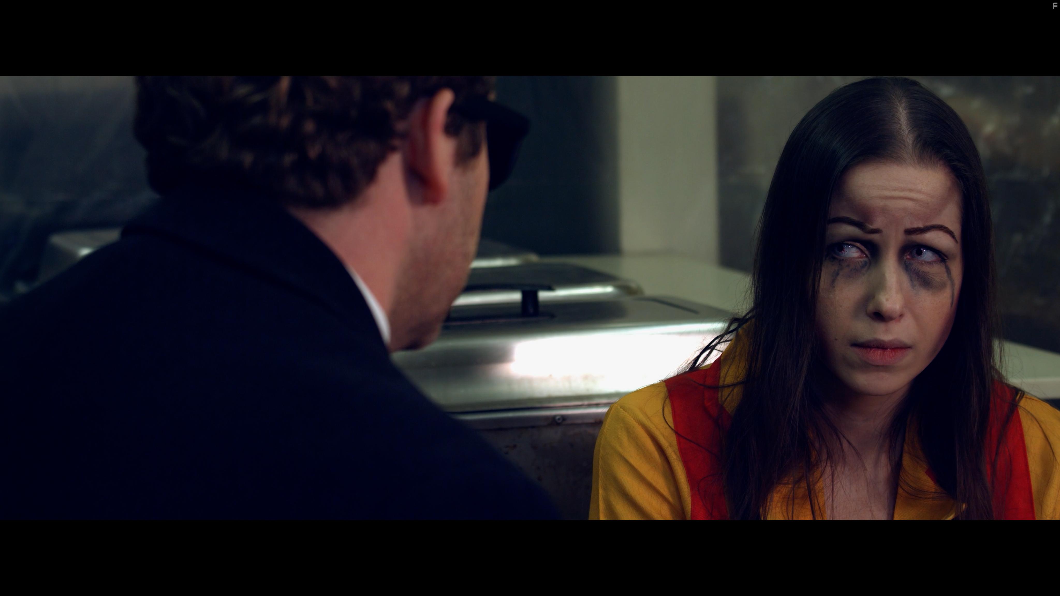 Kaylee Williams and Christopher Brechtel in The Horrific Evil Monsters (2021)