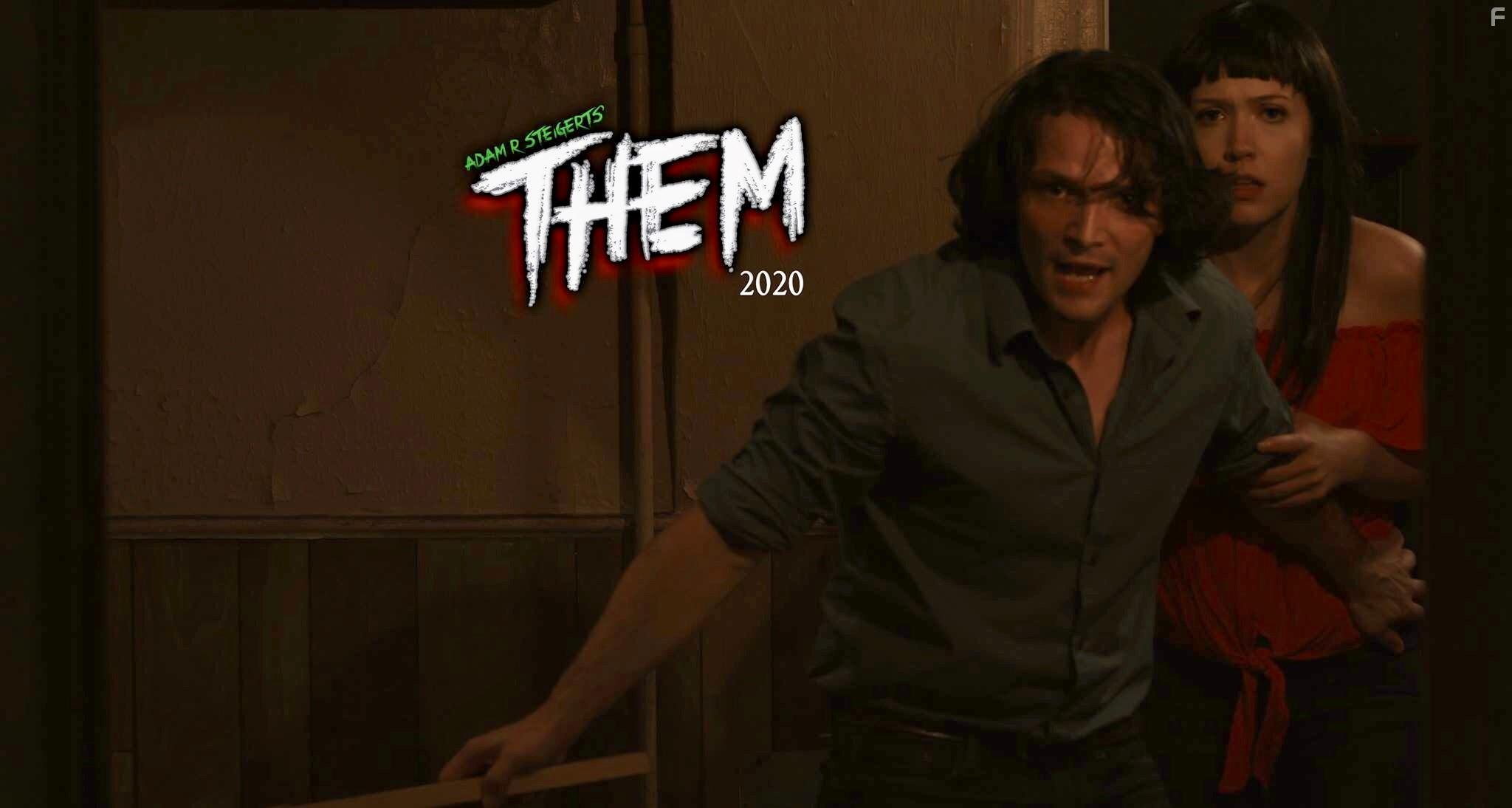 Chris Barbis and Melodie Roehrig in The Horrific Evil Monsters (2021)