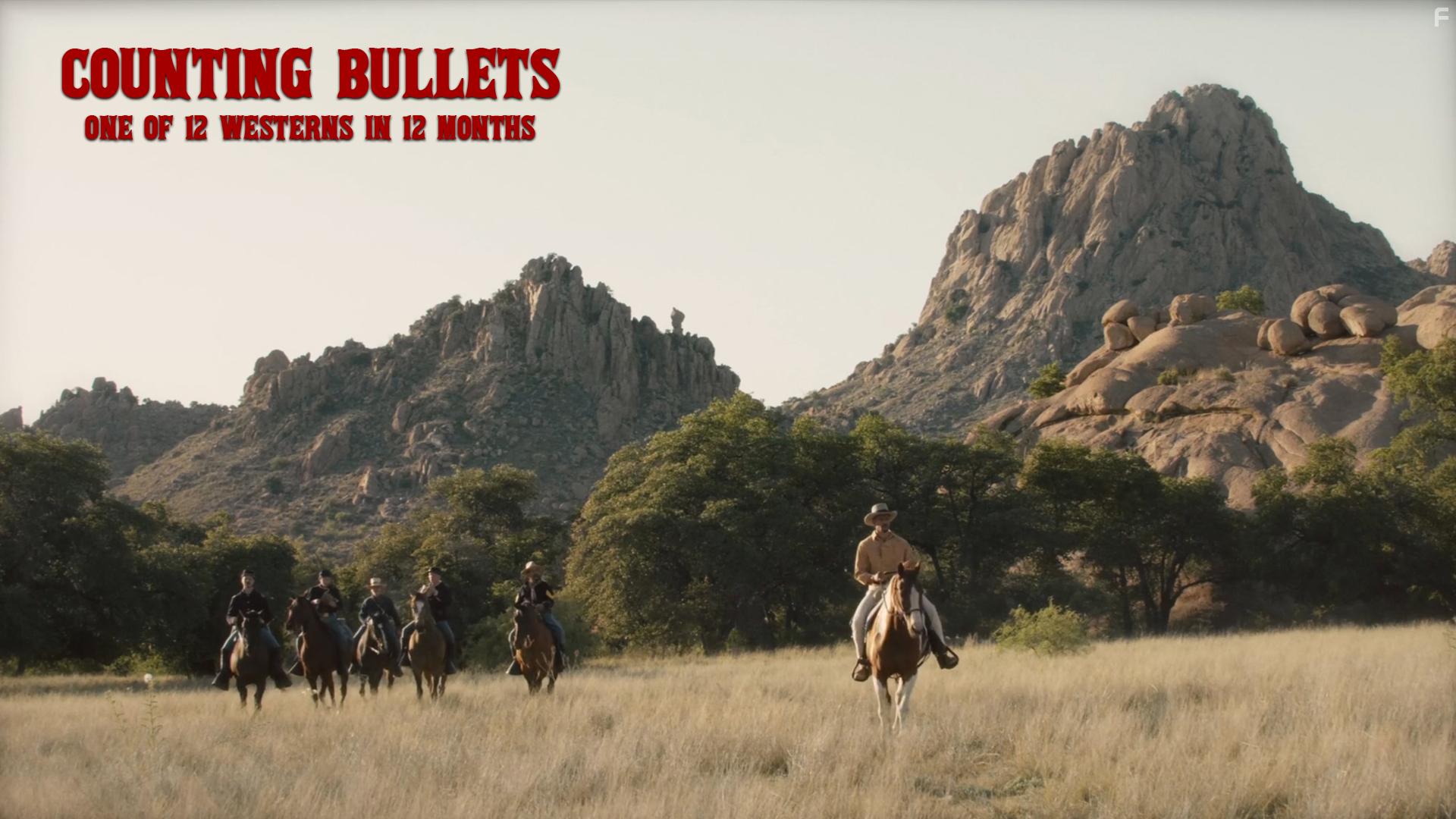 Michael Estridge, Thomas Ramsey, William Shannon Williams, John Charles Dickson, John Marrs, and Wayne Lundy in Counting Bullets (2021)