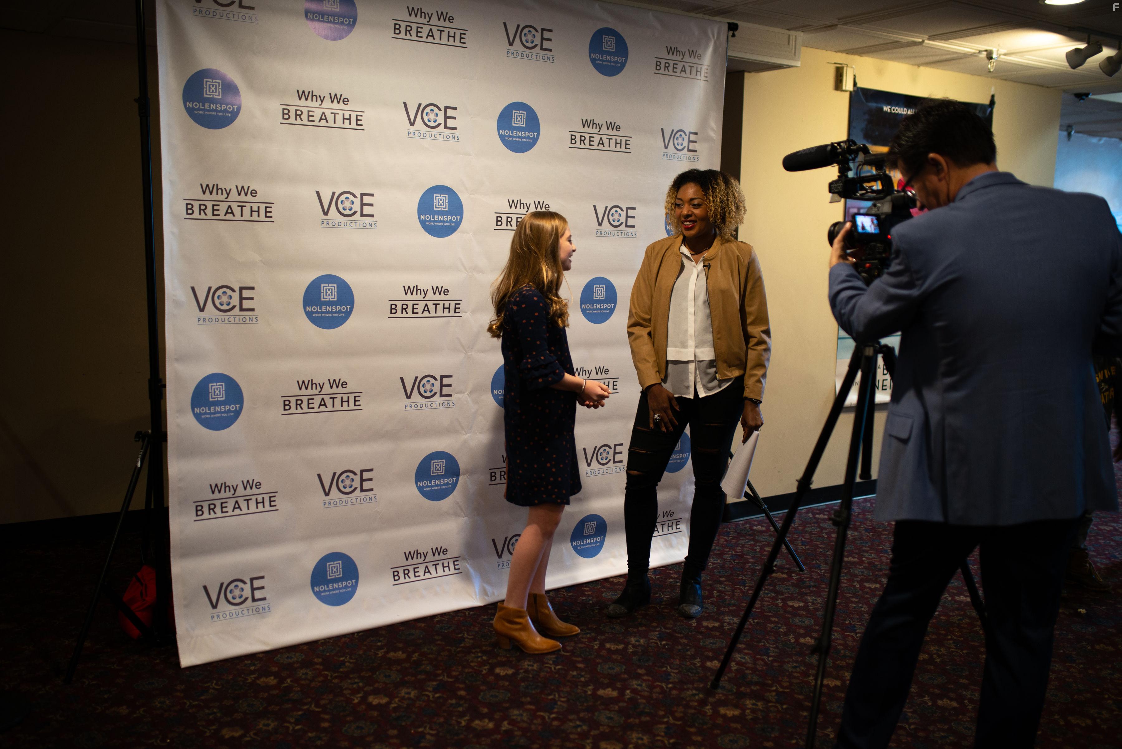 Mary Jackson Tatum at an event for Why We Breathe (2020)