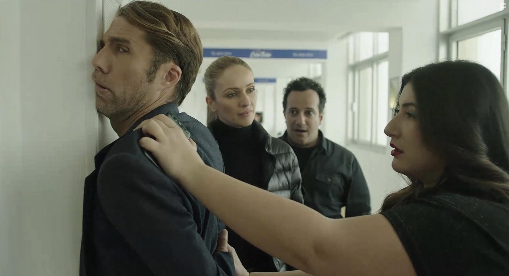 Mali Levi, Yoav Levi, Roy Miller, and Shani Klein in Douze Points (2019)