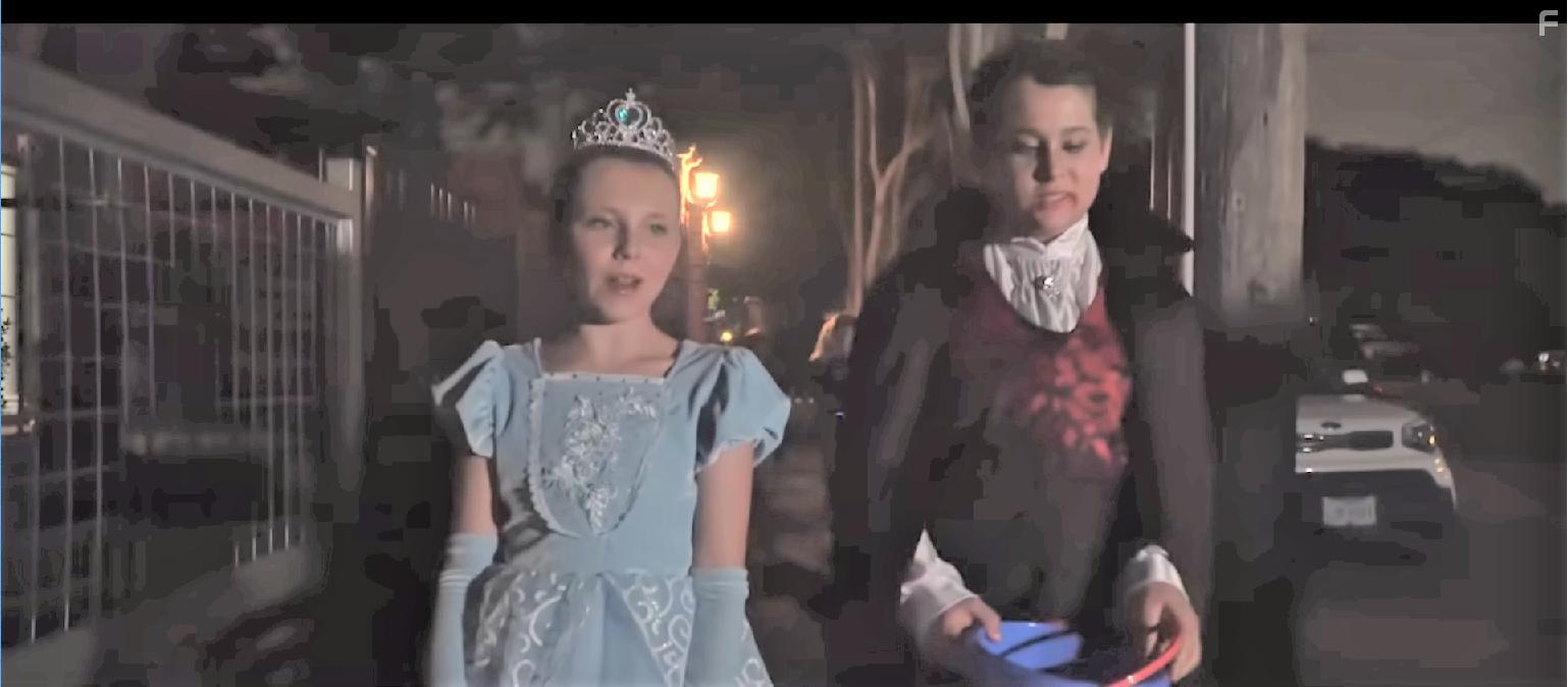 Julia Glessner and Carson Dorn in Halloween Night (2020)