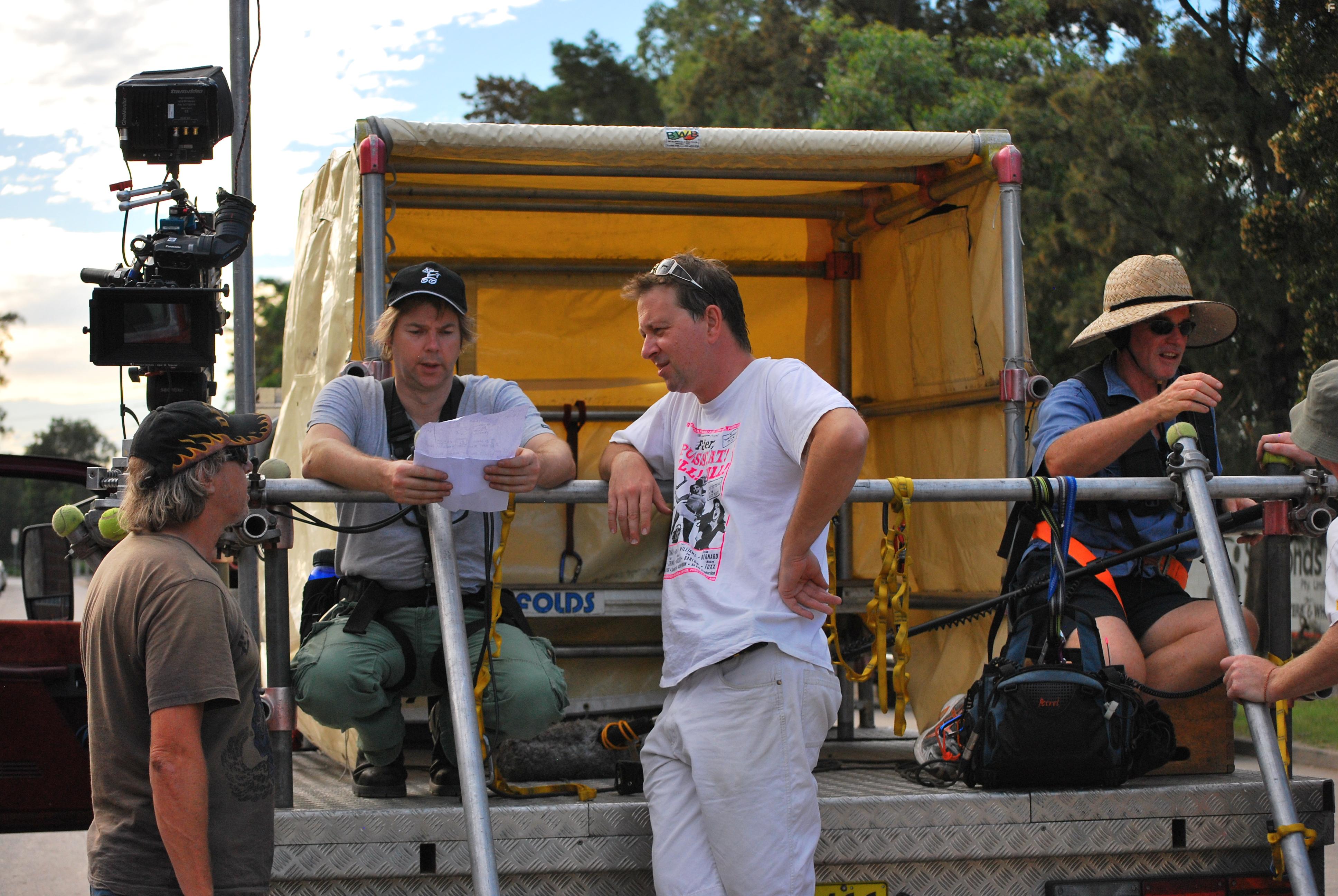 Dwayne Labbe, Darrell Martin, and Aaran Creece in Musclecar (2017)