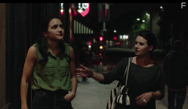 Ariana Kaufman and Alyssa Limperis in Too Late (2021)