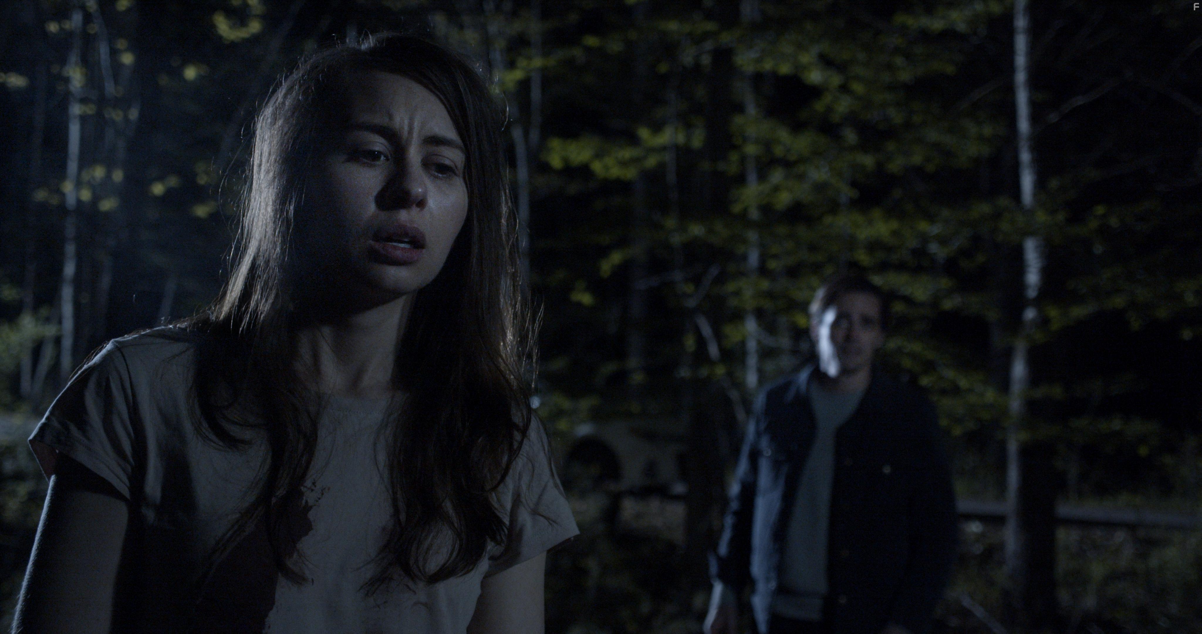 Jacob A. Ware and Christine Nyland in An Unquiet Grave (2020)