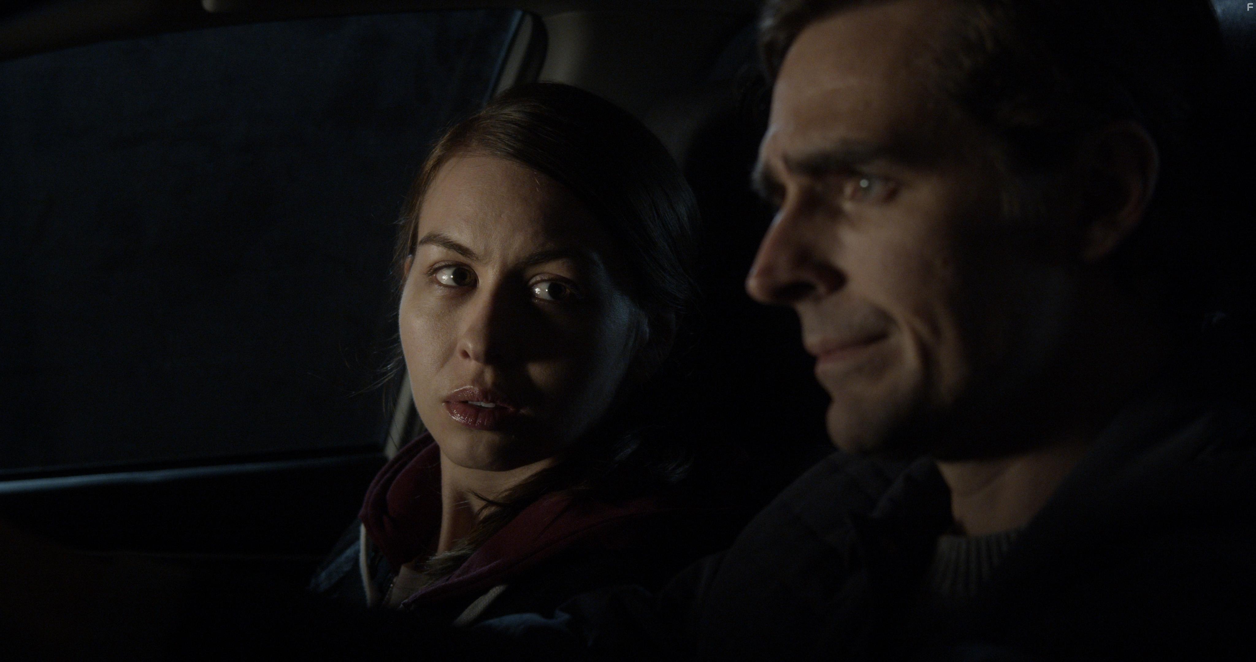 Jacob A. Ware and Christine Nyland in An Unquiet Grave (2020)