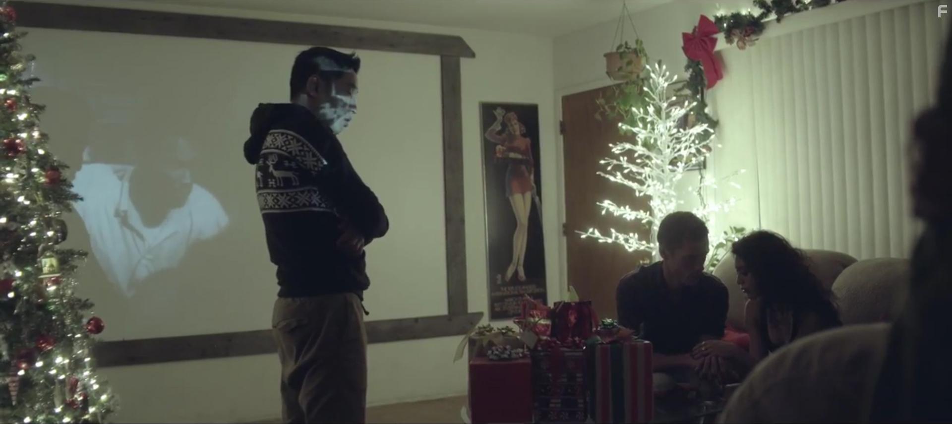 Bryan Scamman, Kevin Chambers, and Nayeli Morales in A Quarantined Christmas (2020)