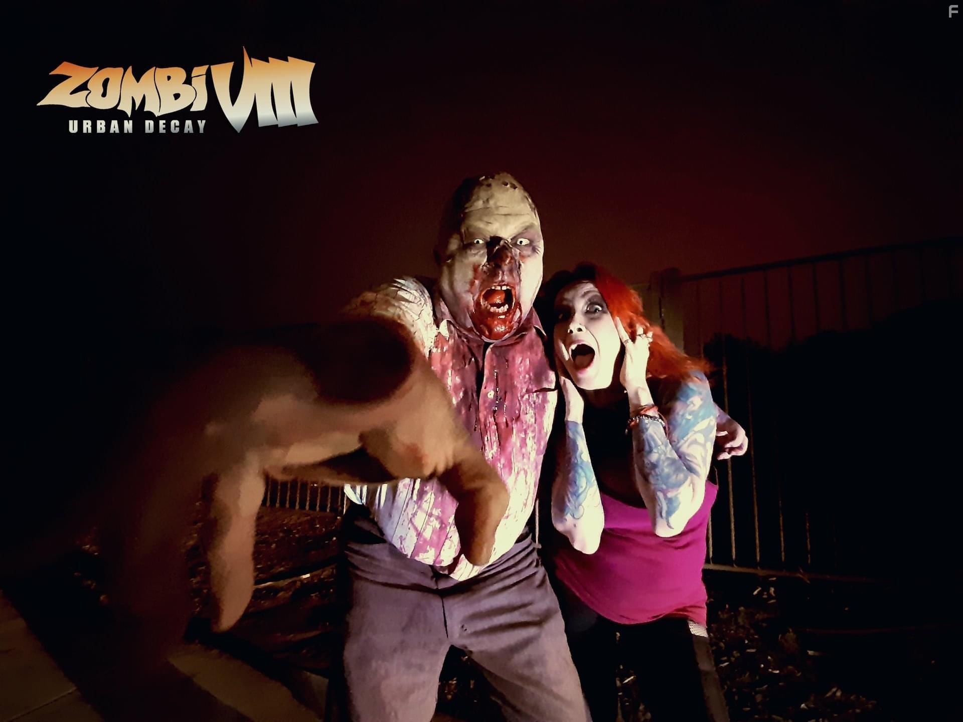 Julie Anne Prescott and Noel Jason Scott in Zombi VIII: Urban Decay (2021)