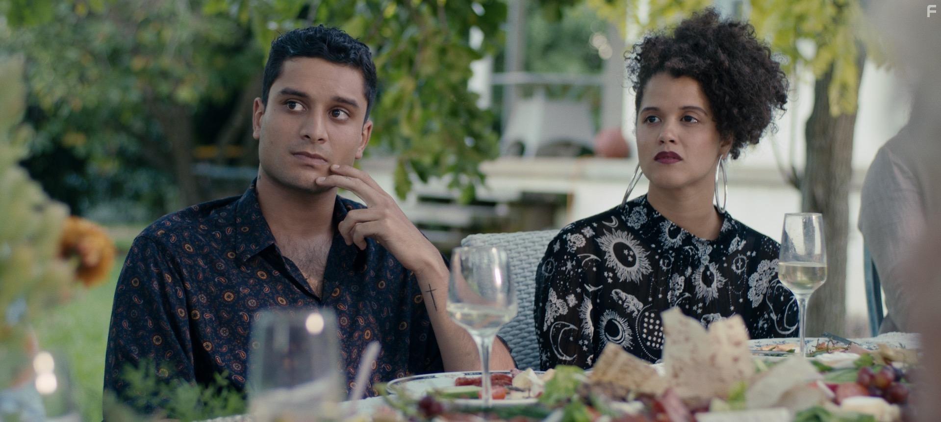 Kirsty Marillier and Shiv Palekar in The Greenhouse (2021)