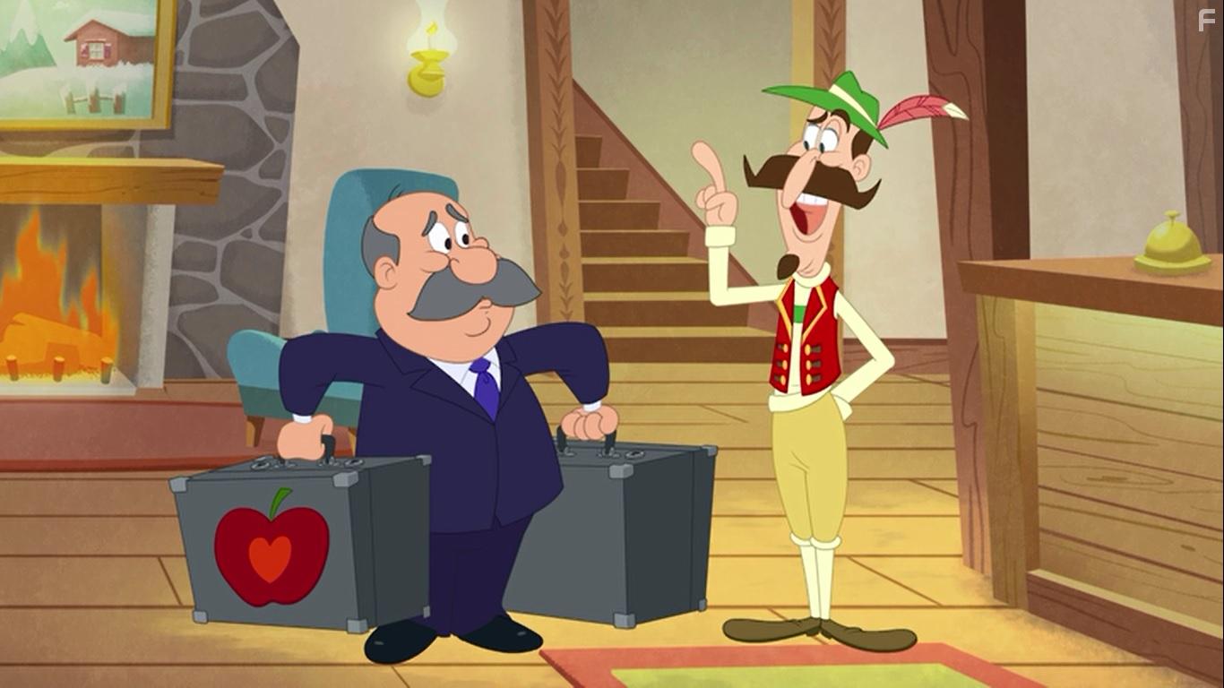 Stephen Stanton and Flula Borg in Tom and Jerry in New York (2021)