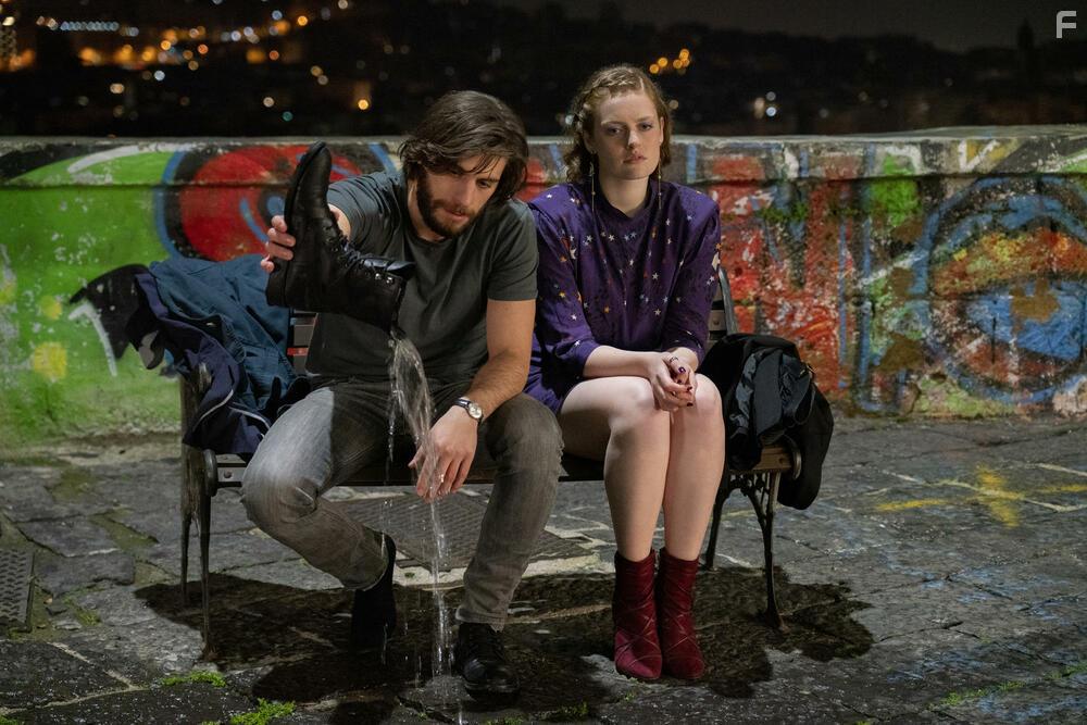 Liliana Bottone and Angelo Spagnoletti in Generazione 56K (2021)