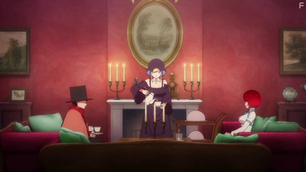 Wakana Kuramochi, Natsuki Hanae, and Ayumi Mano in Shinigami Bocchan to Kuro Maid (2021)