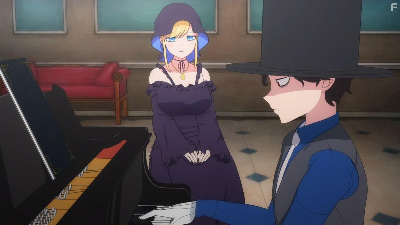 Natsuki Hanae and Ayumi Mano in Shinigami Bocchan to Kuro Maid (2021)