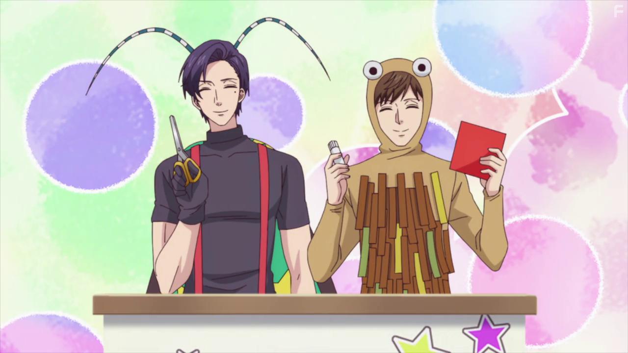 Hiroshi Kamiya and Mamoru Miyano in Uramichi Oniisan (2021)