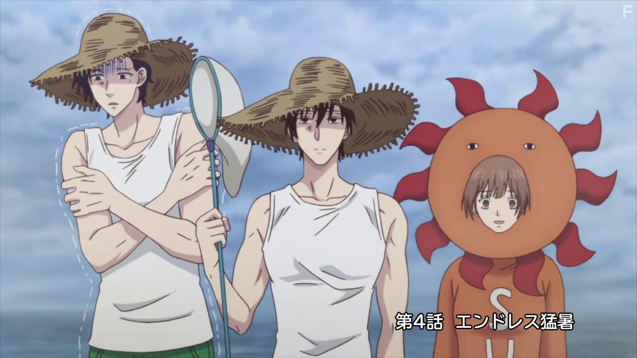 Hiroshi Kamiya, Mamoru Miyano, and Nana Mizuki in Uramichi Oniisan (2021)