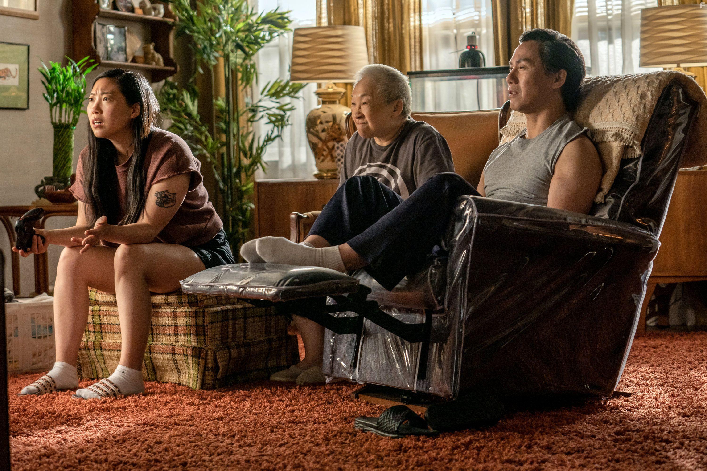 BD Wong, Lori Tan Chinn, and Awkwafina in Awkwafina Is Nora from Queens (2020)