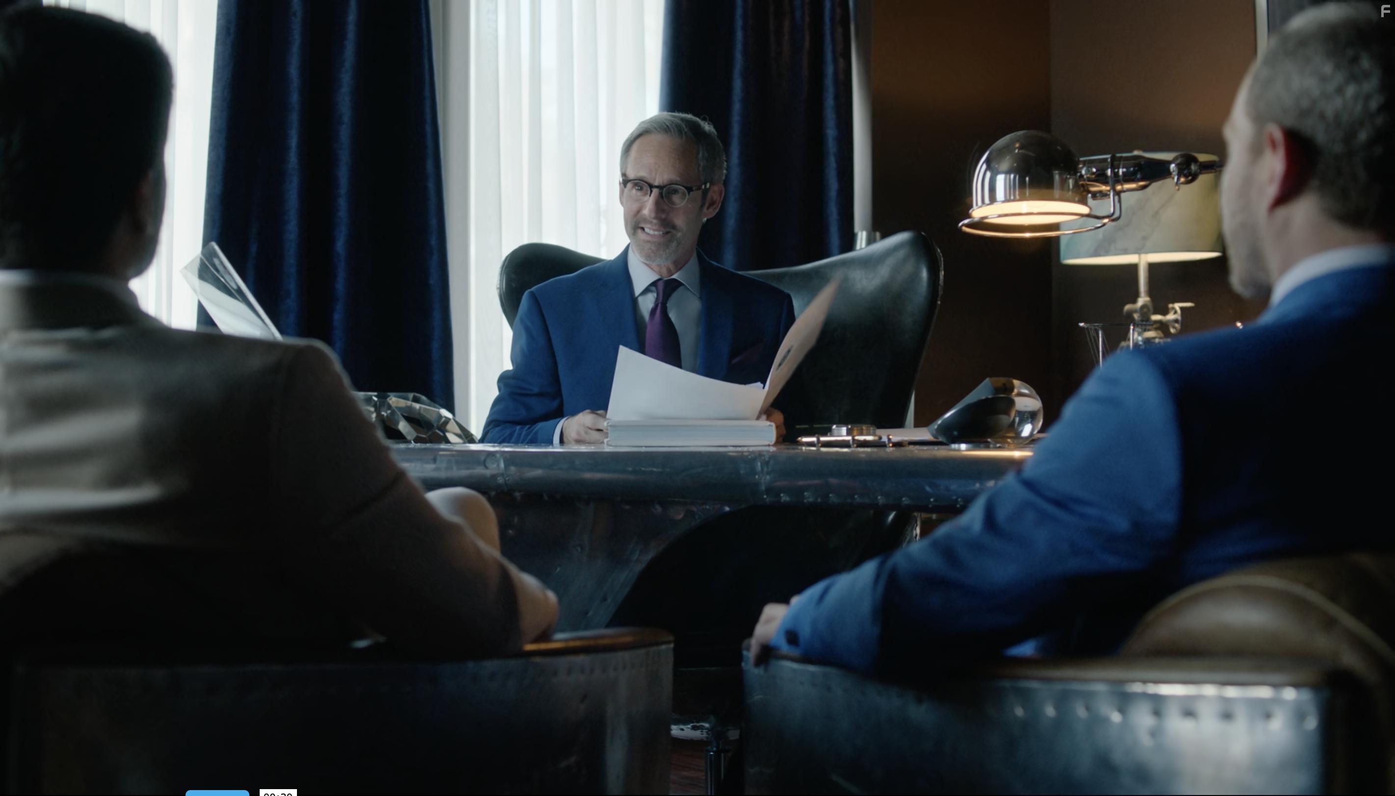 Michel Gill, Micah Hauptman, and Jared Farid Ward in Nova Vita (2021)