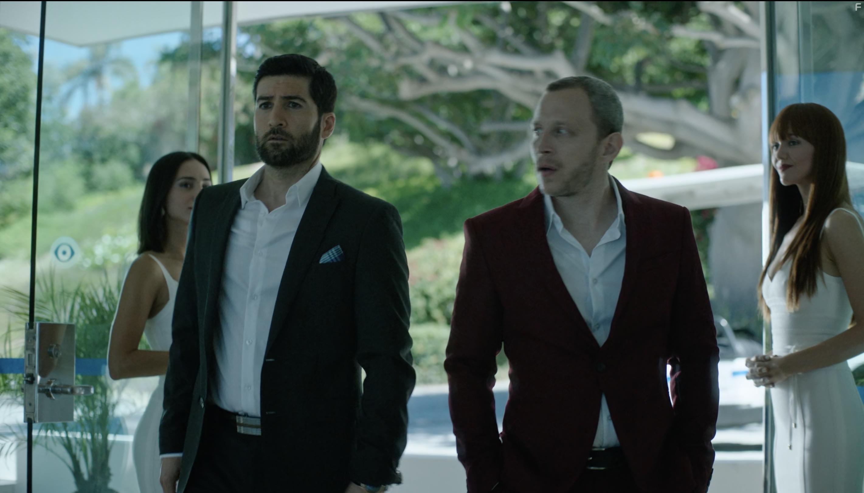 Micah Hauptman, Jared Farid Ward, Cherie Jimenez, and Hannah Rose May in Nova Vita (2021)