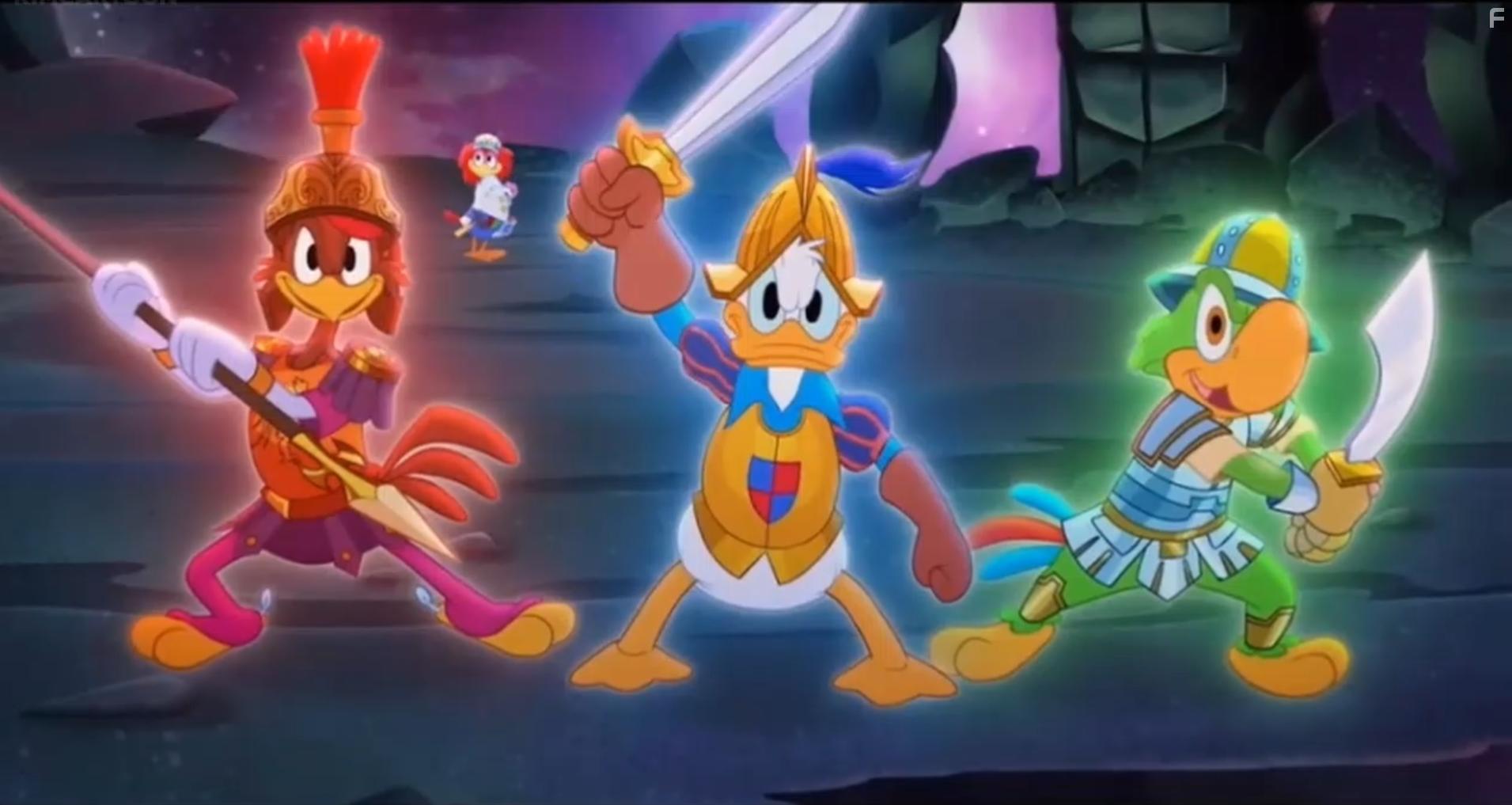 Tony Anselmo, Jaime Camil, and Eric Bauza in Legend of the Three Caballeros (2018)