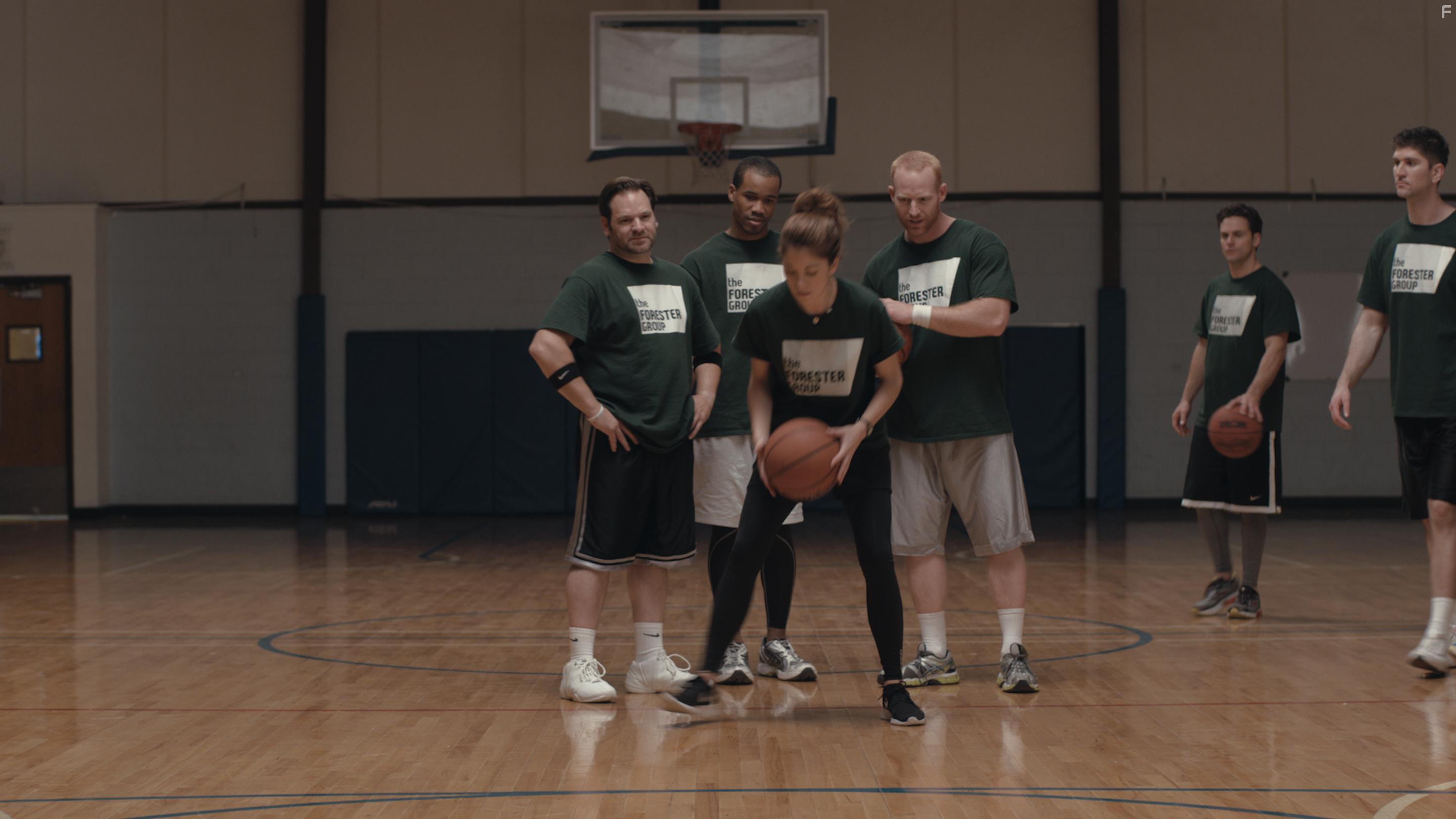 Chris Johnson, Elizabeth Alderfer, and Mike Geraghty in Game Day (2017)