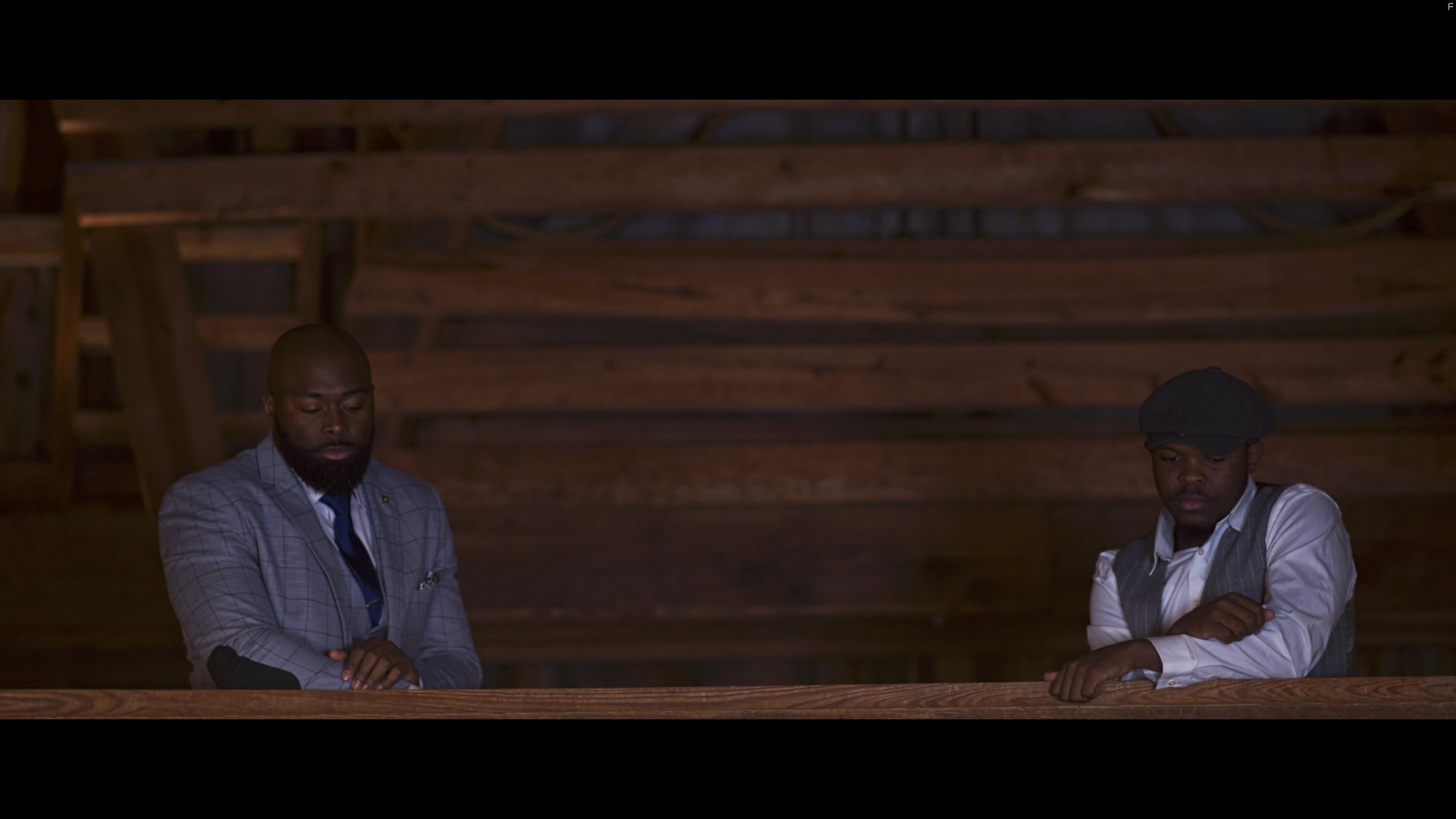 Day'Quann Ervin and Cordney McClain in Black Wall Street Burning (2020)