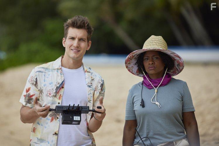 Karen Malina White and Scott Michael Foster in Love, for Real (2021)