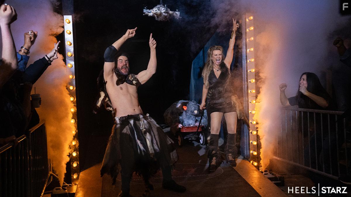 Bonnie Somerville and C.M. Punk in Heels (2021)