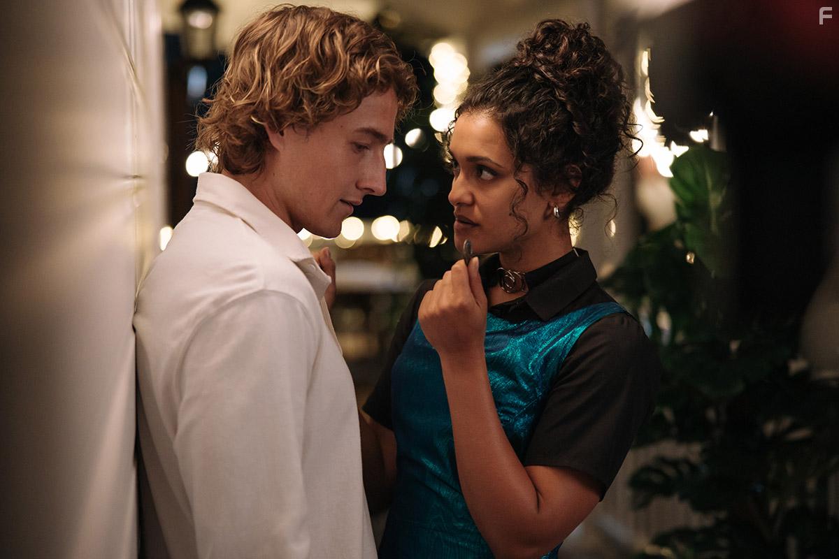 Alexander Grant and Sana'a Shaik in Dive Club (2021)