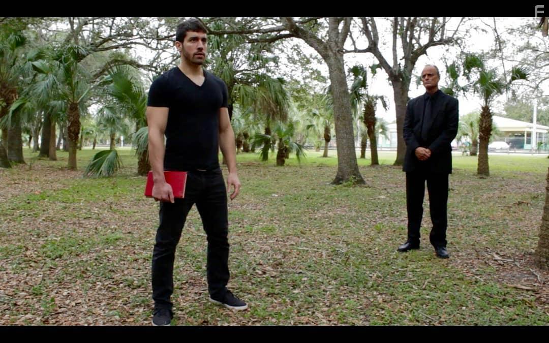 J.J. Crowne and Jon Paul in Killing Byron Bravo (2020)