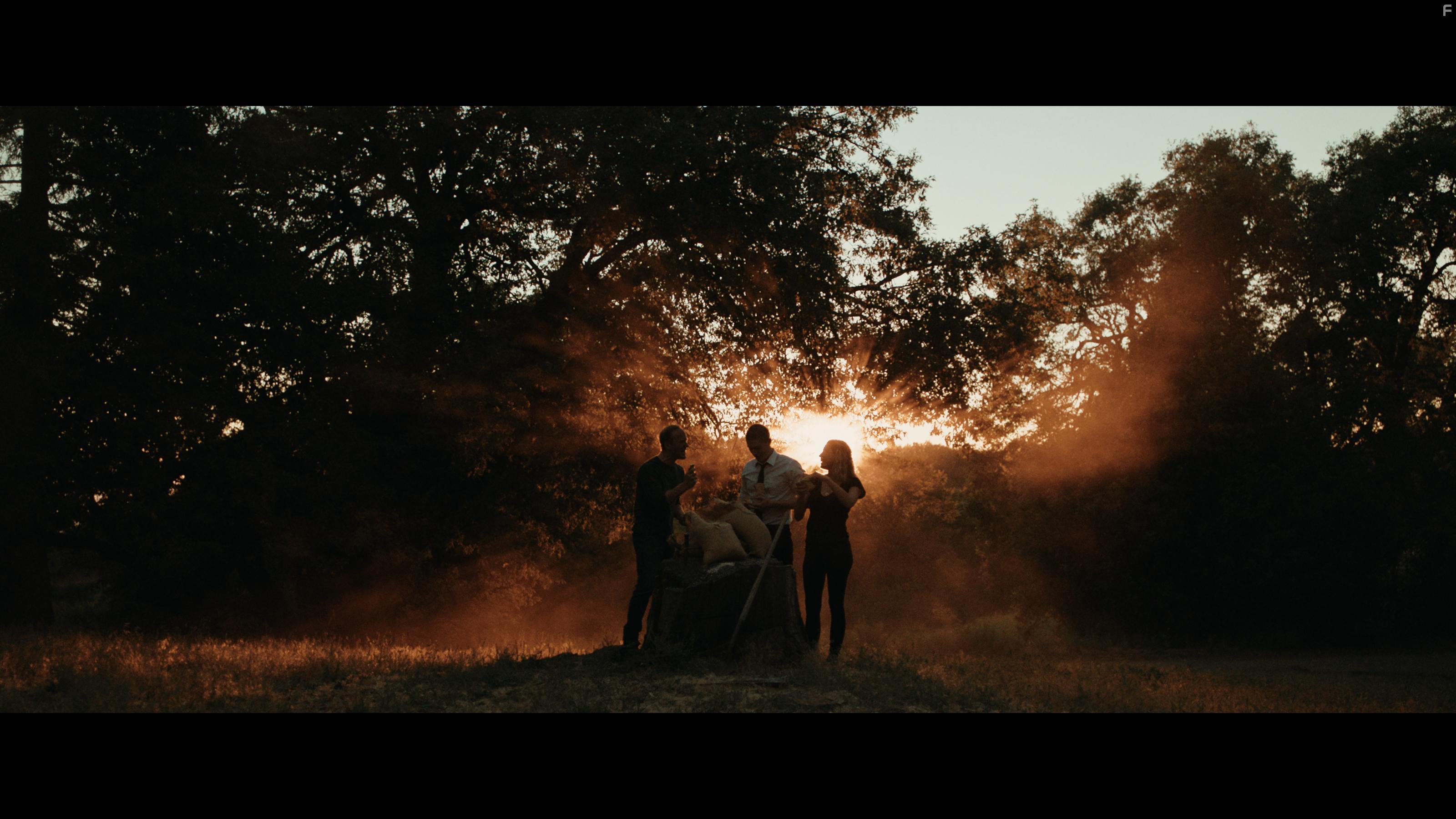 Chase Cargill, Heston Horwin, and Michaella Russell in Echoes of Violence (2021)