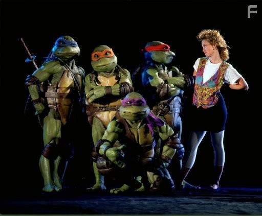 Judith Hoag in Черепашки-Ниндзя (1990)