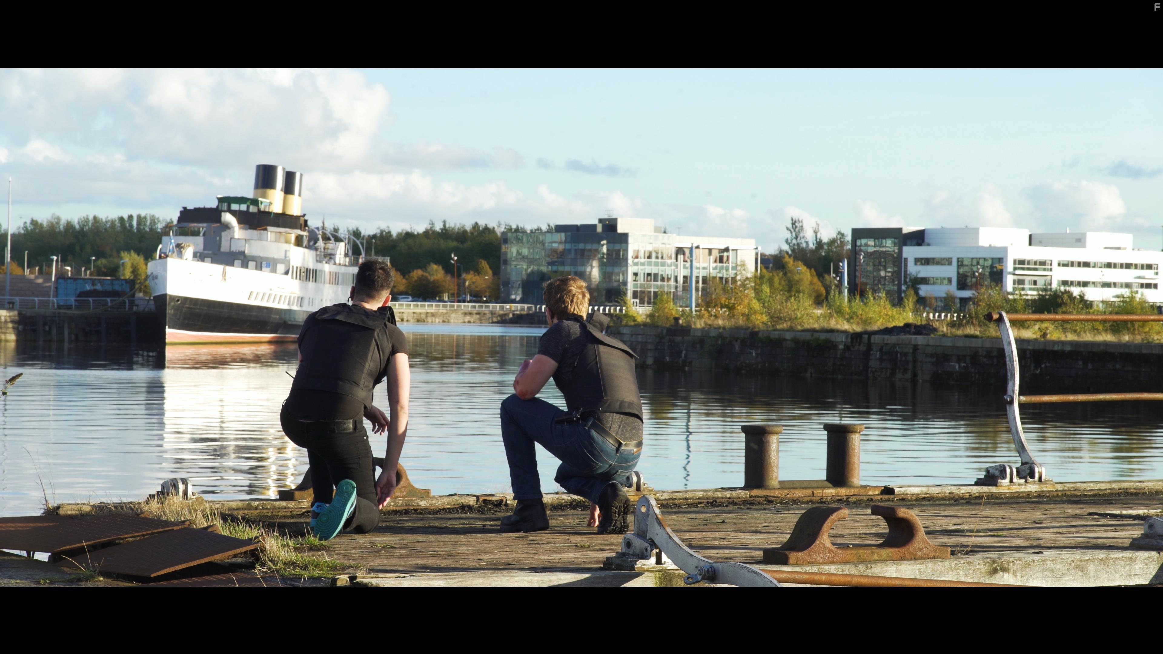 Colin MacDougall and Nathan Shepka in Holiday Monday (2021)