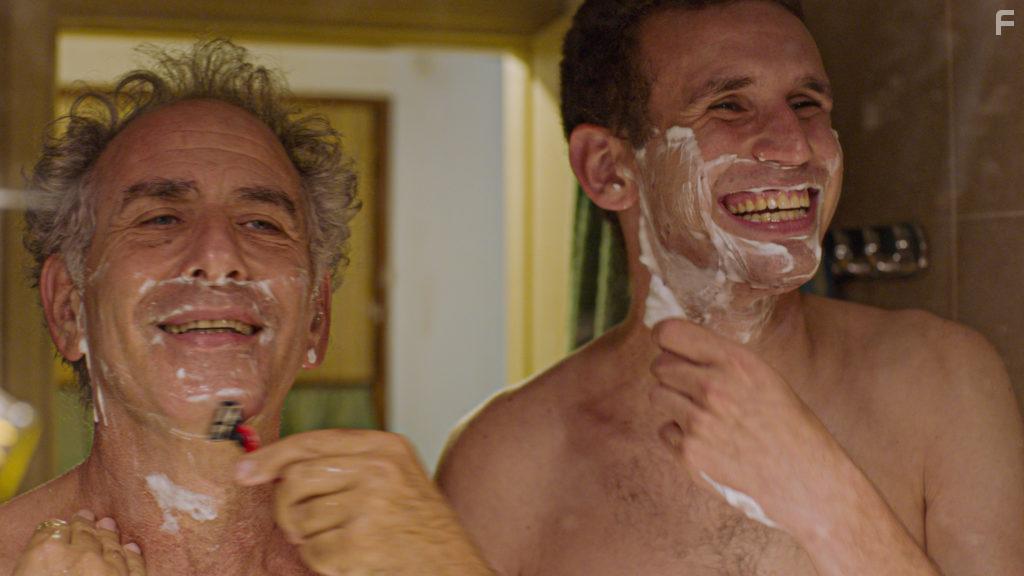 Shai Avivi and Noam Imber in Here We Are (2020)