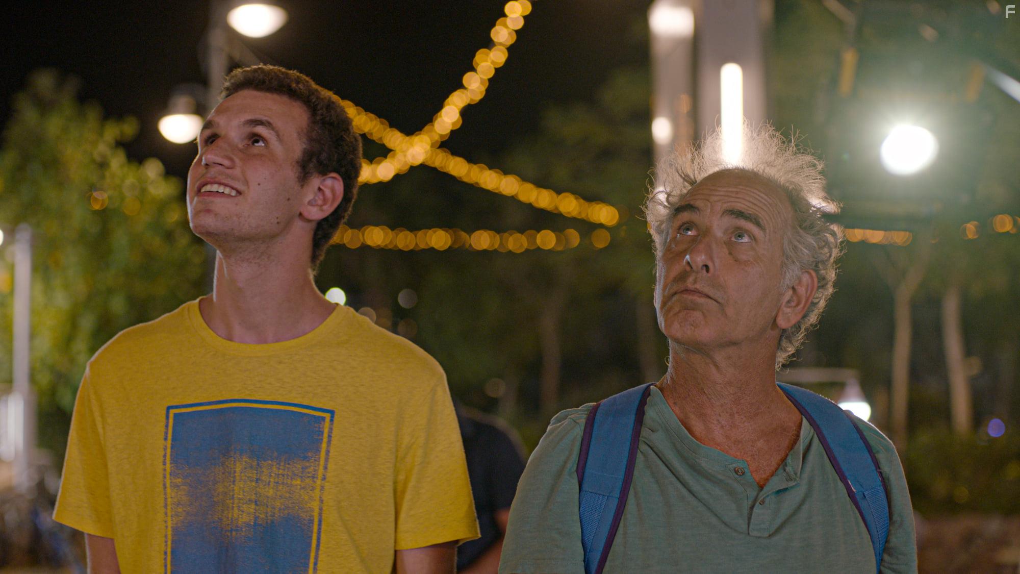 Shai Avivi and Noam Imber in Here We Are (2020)