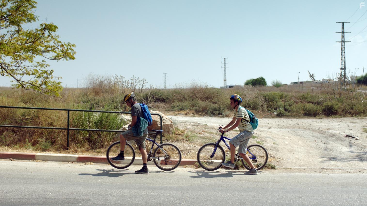 Shai Avivi and Noam Imber in Here We Are (2020)