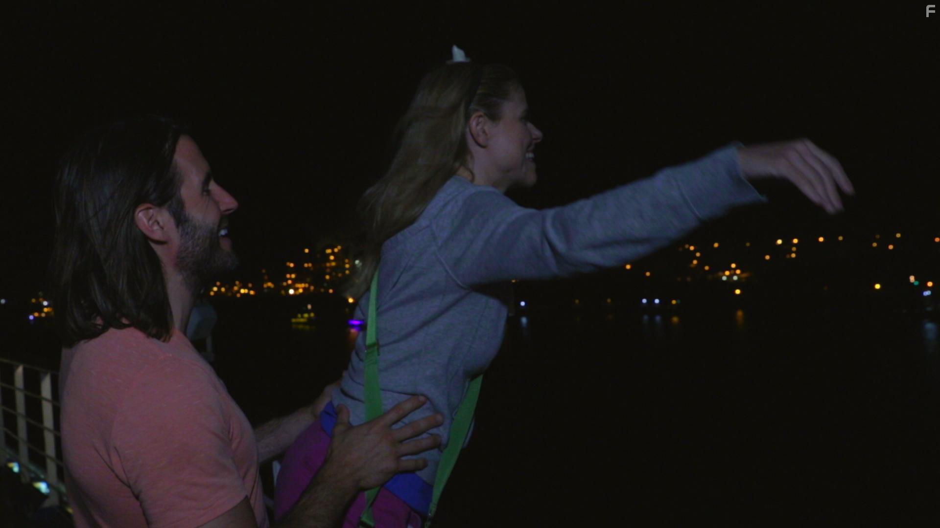 Kelly Lind and Christopher Ramage in Oh Ship! It's a Family Trip (2020)