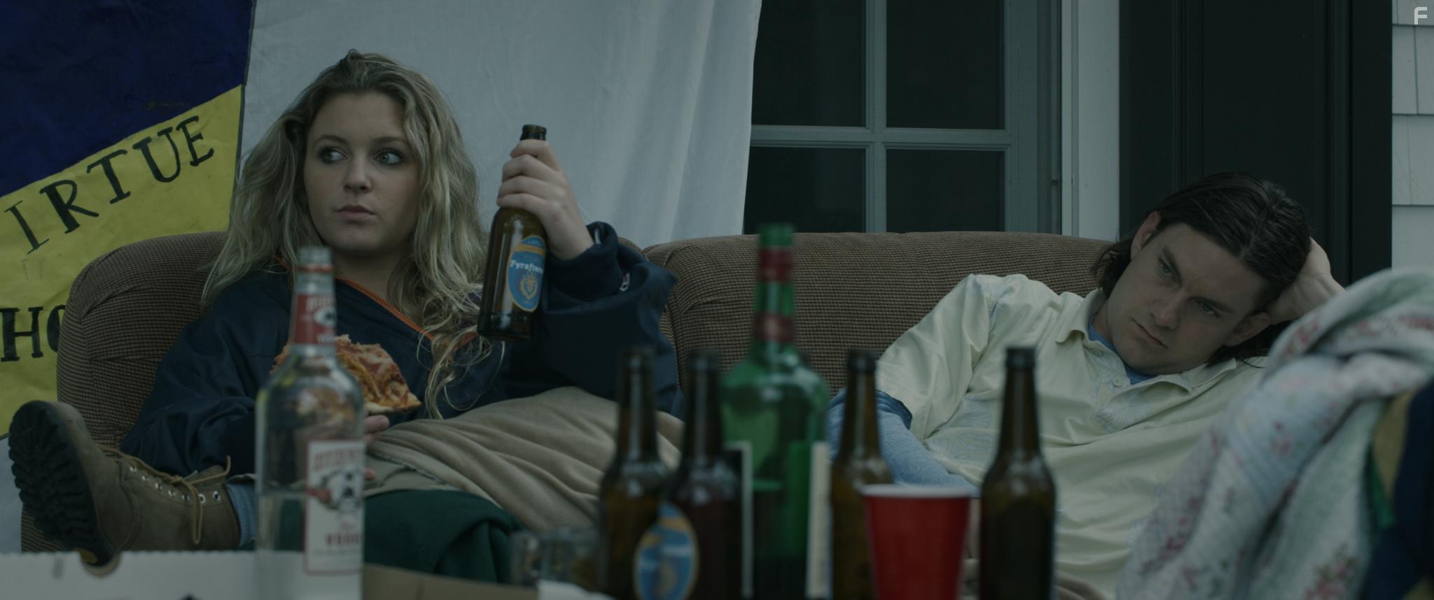 Jake Weary and Sinead Hogan in Rushed (2021)