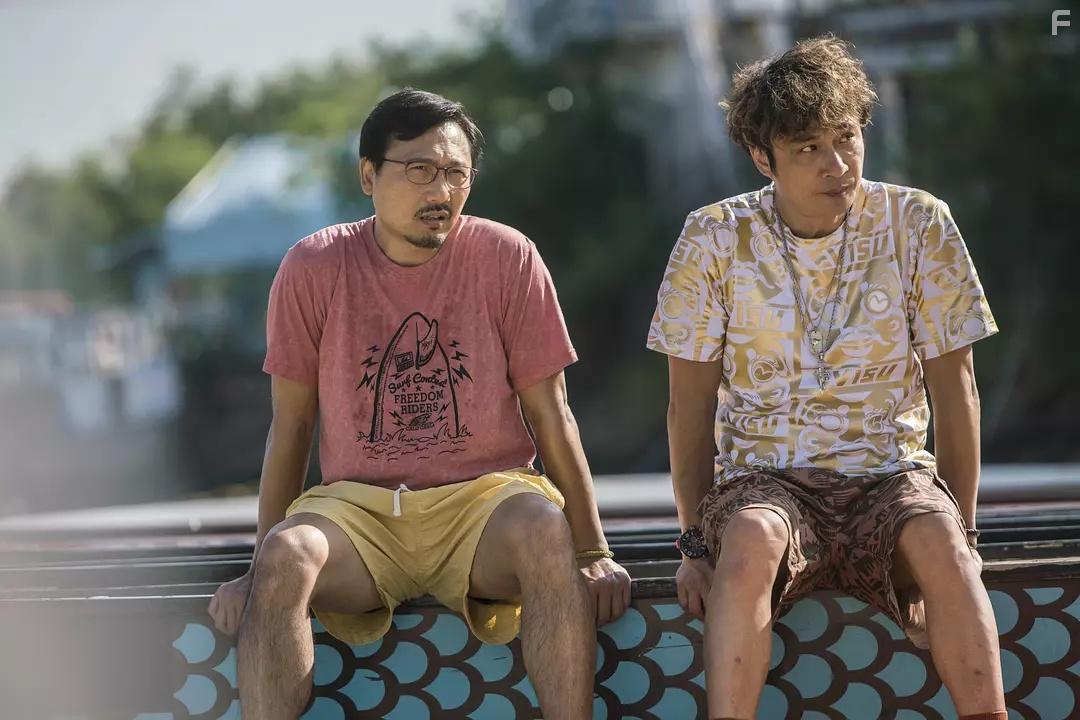 Francis Ng and Chan-Leung Poon in Ni liu da shu (2018)